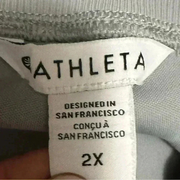 Athleta Venice High Rise Jogger Gray Size 2X - Picture 4 of 5